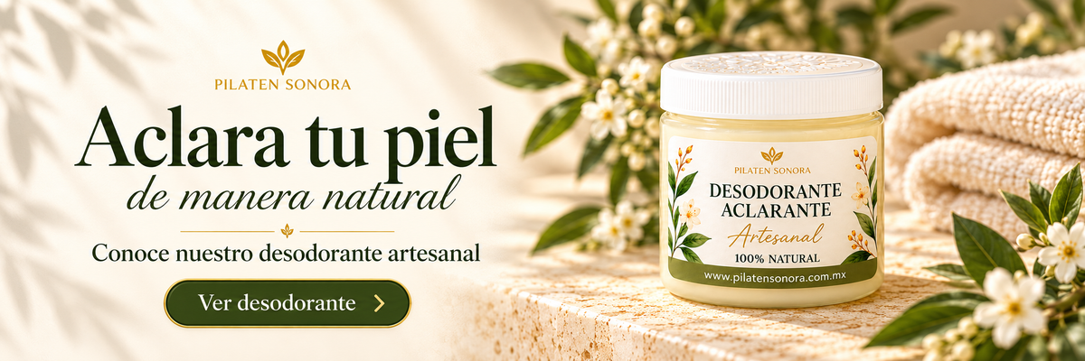 Aclara tu piel de manera natural: conoce nuestro desodorante artesanal. Ver desodorante.