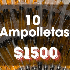 10 Proteinas x $1500