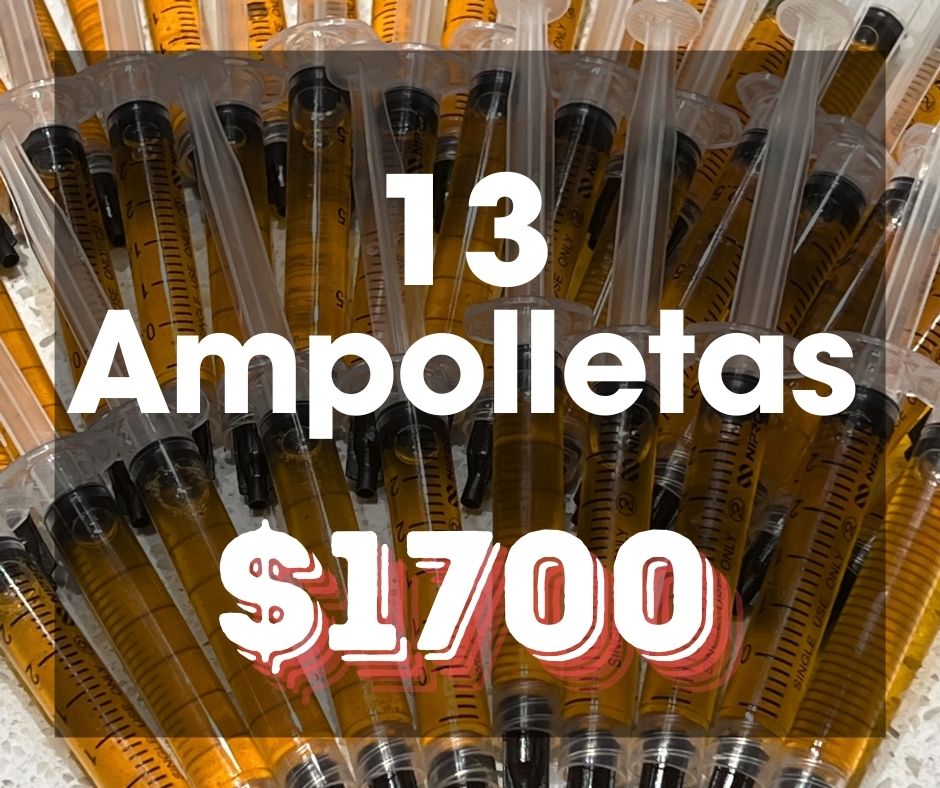 13 Proteinas x $1700