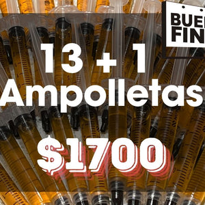 13  + 1 Proteinas x $1700