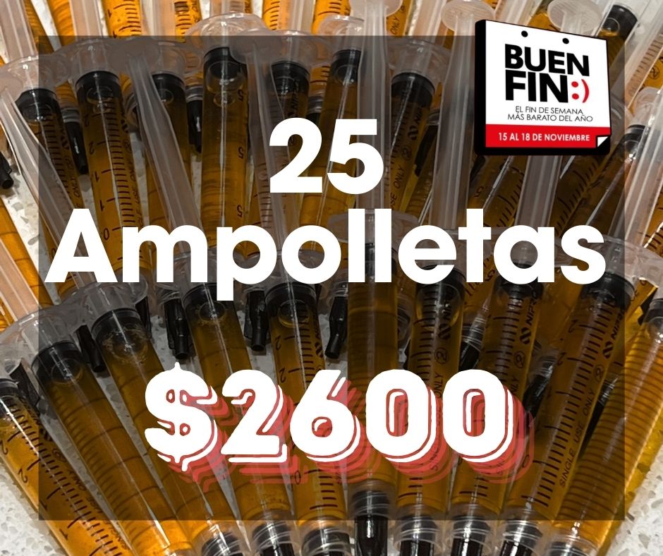 25 Proteinas x $2600