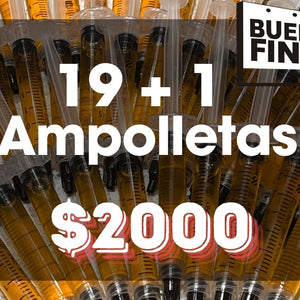 19 + 1 Proteinas x $2000