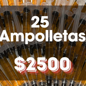 25 Proteinas x $2500