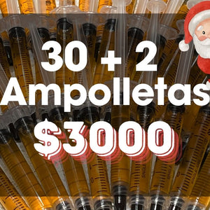 30 + 2 Proteinas x $3000