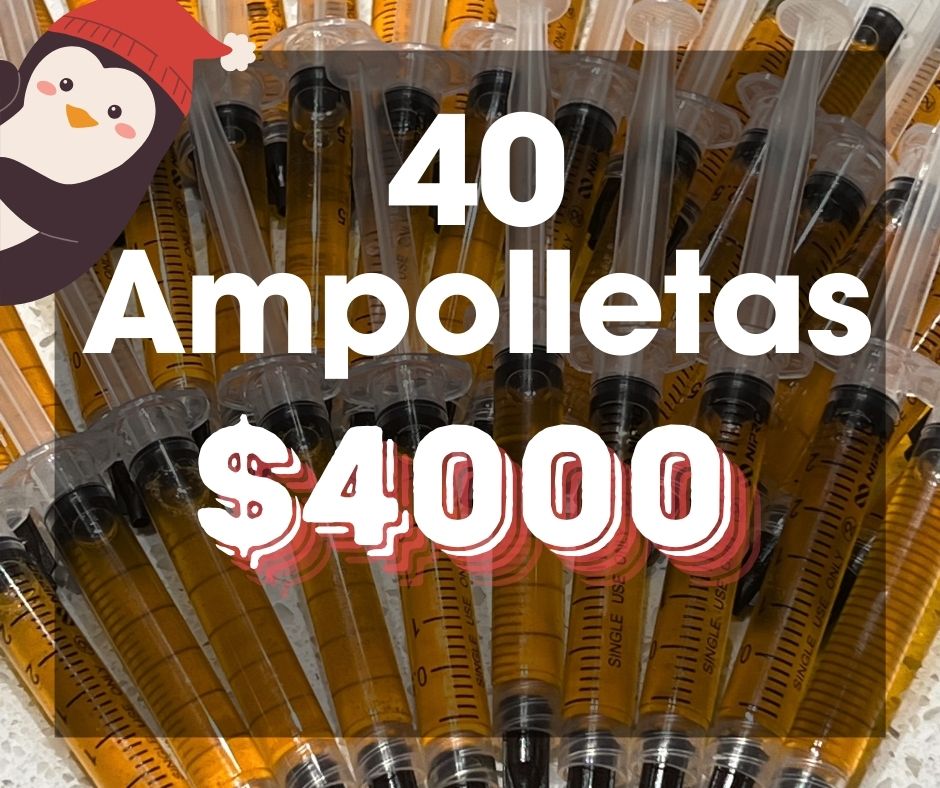 40 Proteinas x $4000