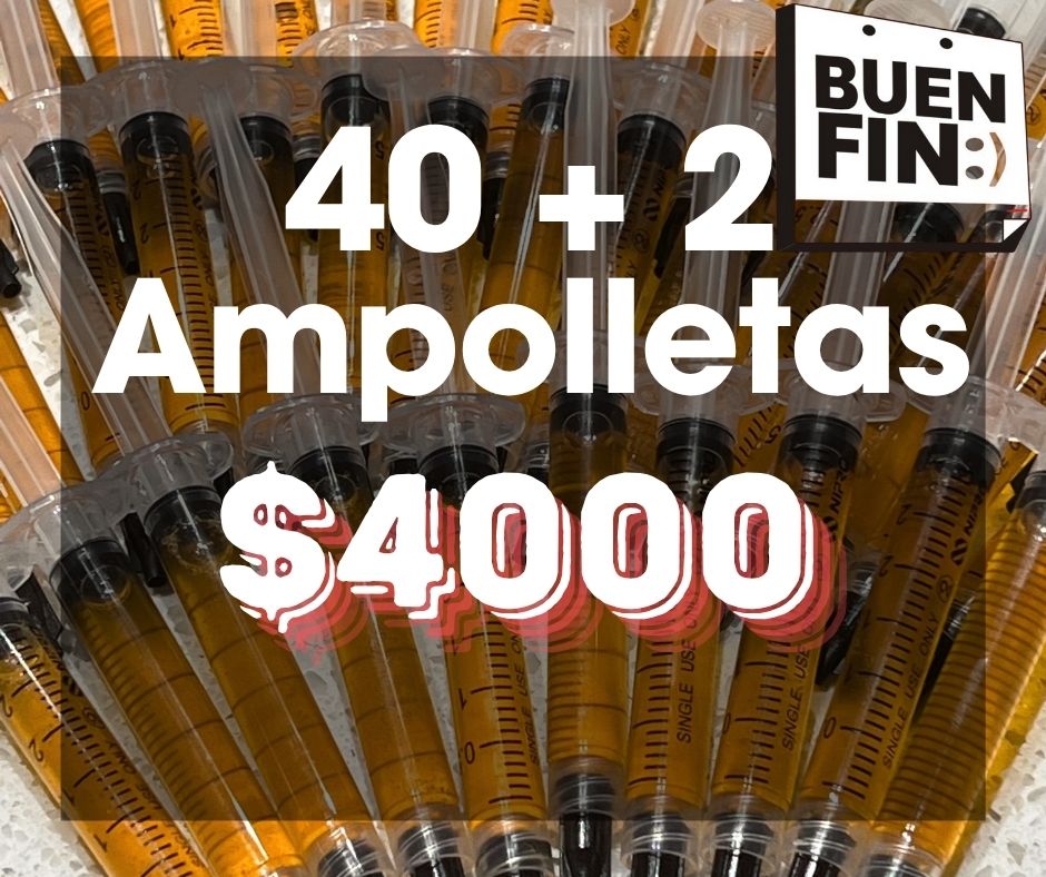 40 + 2 Proteinas x $4000