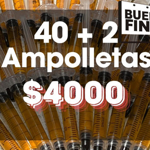 40 + 2 Proteinas x $4000