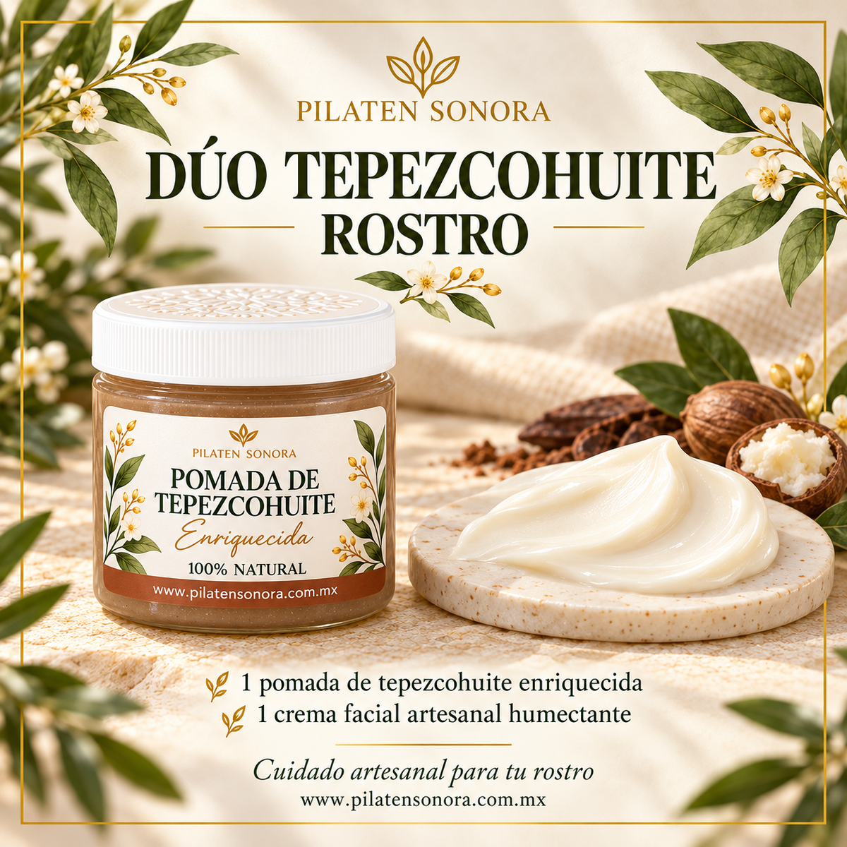 Duo Tepezcohuite - Rostro