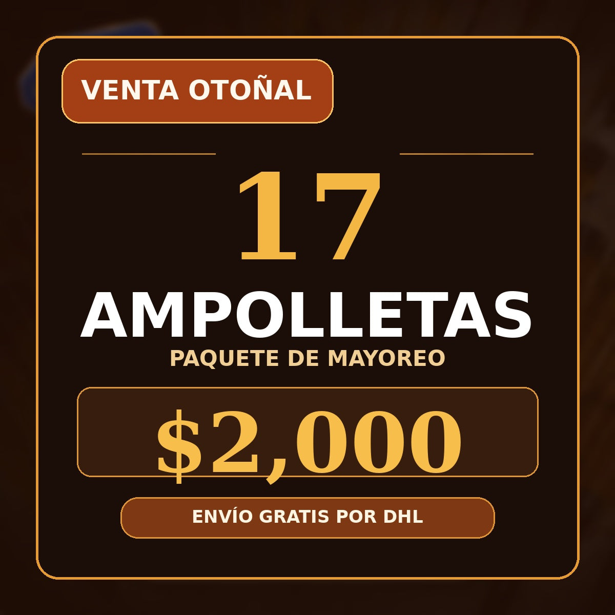 17 Proteinas x $2000 VENTA OTOÑAL