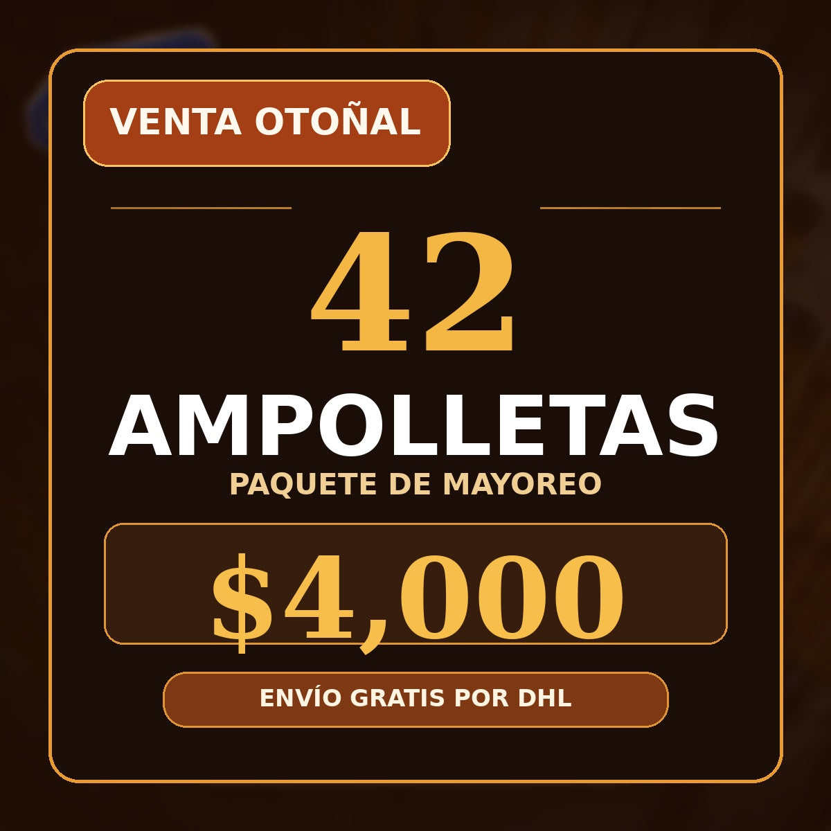 42 Proteinas  x $4000