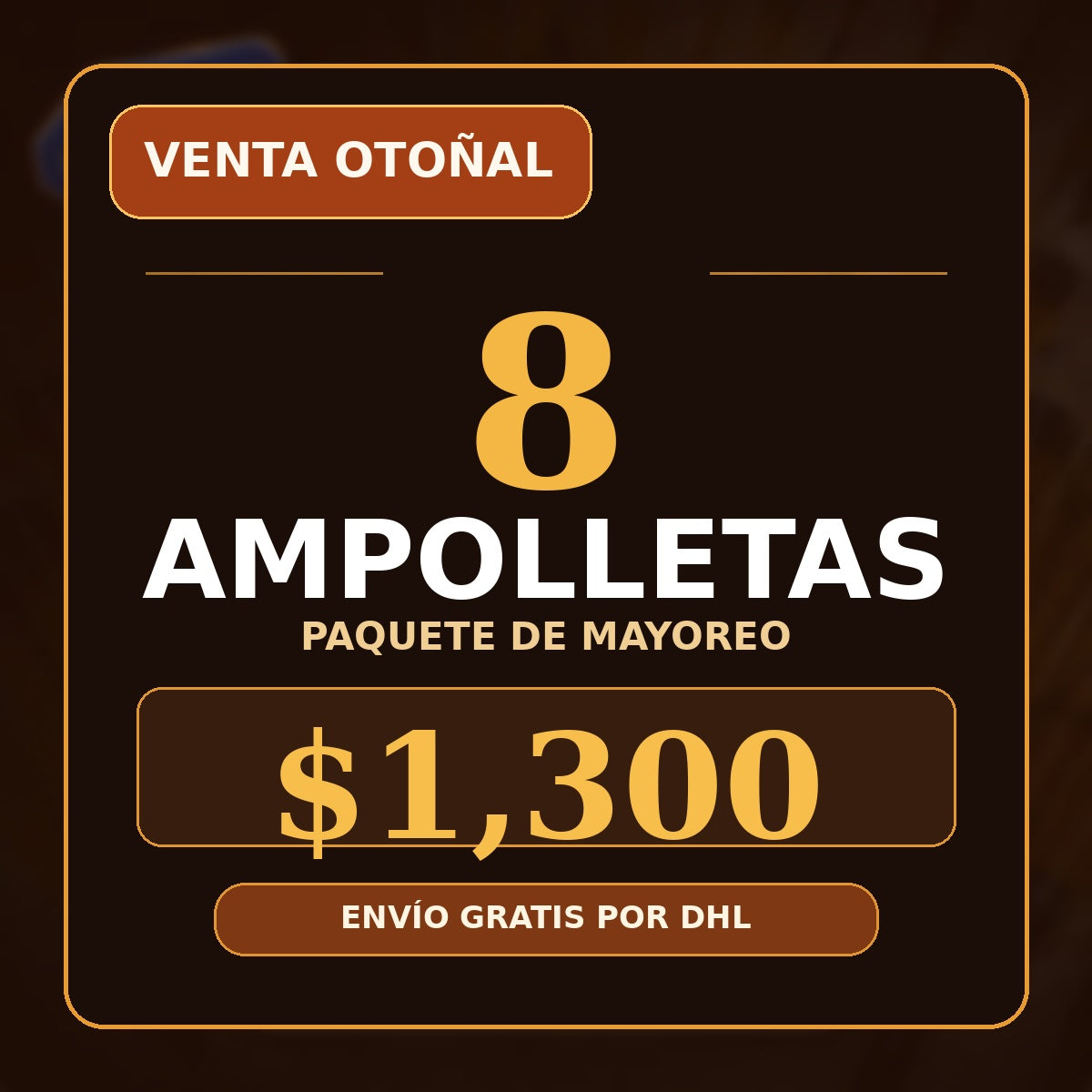 8 Proteinas x $1300